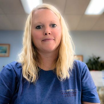 Hannah Kuehn (Zieska), office manager at MCP Collision & Glass